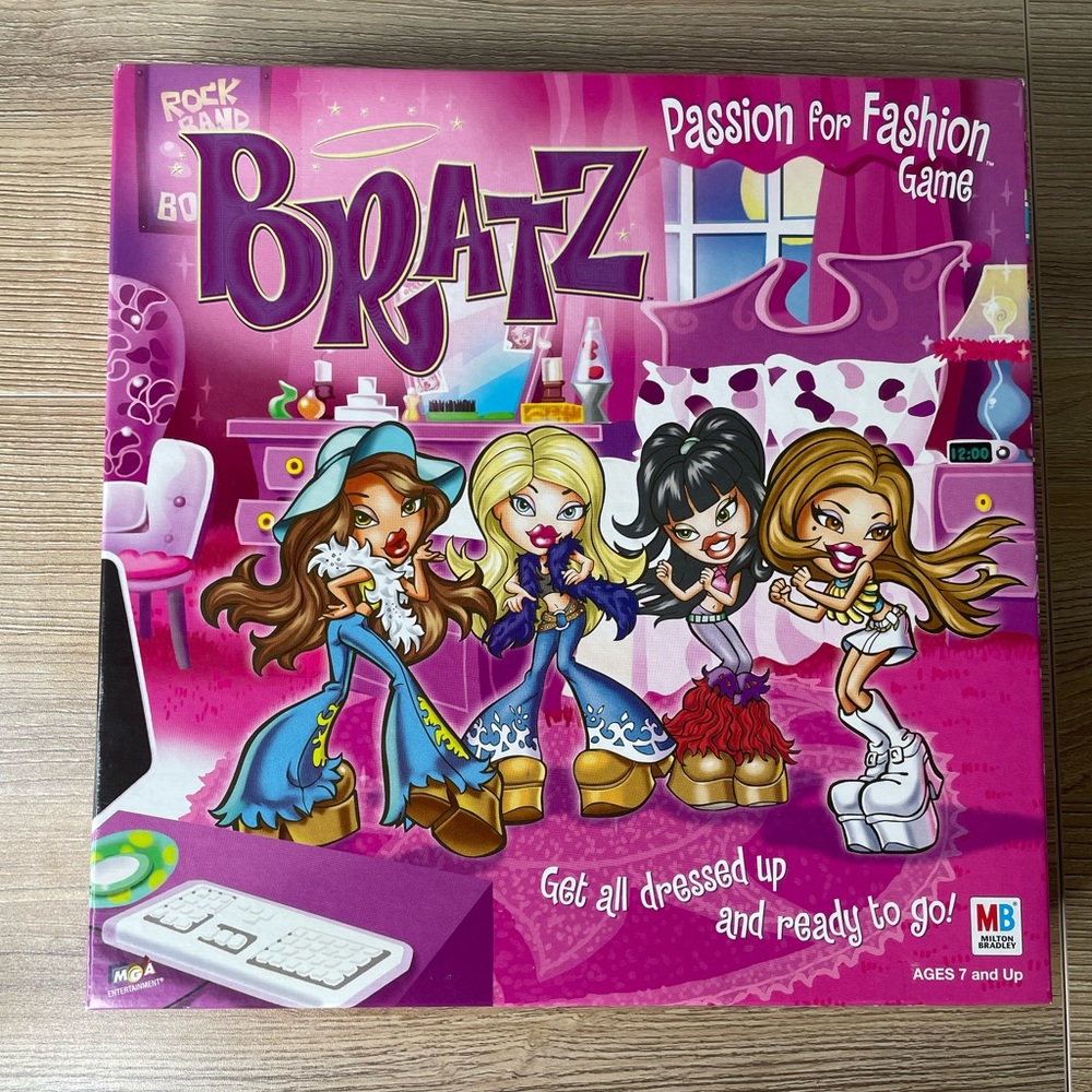 Bratz Passion For Fashion Board Game 2002 Milton Bradley Vintage - Picture 3 of 4